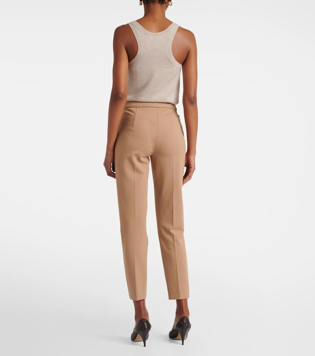 Max Mara - Pegno jersey slim pants