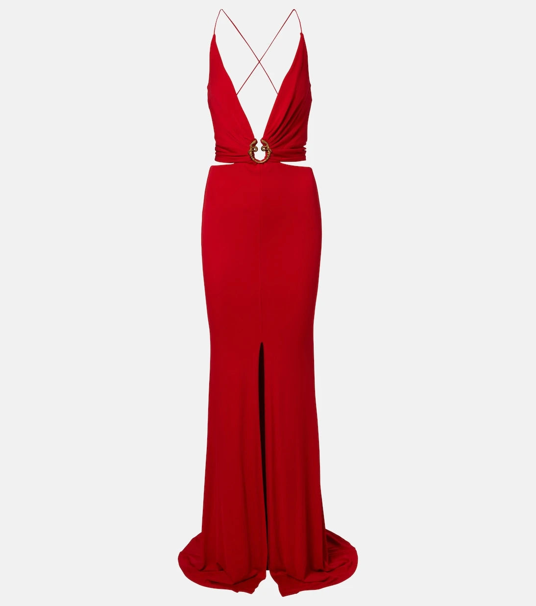 Roberto Cavalli - Open-back gown