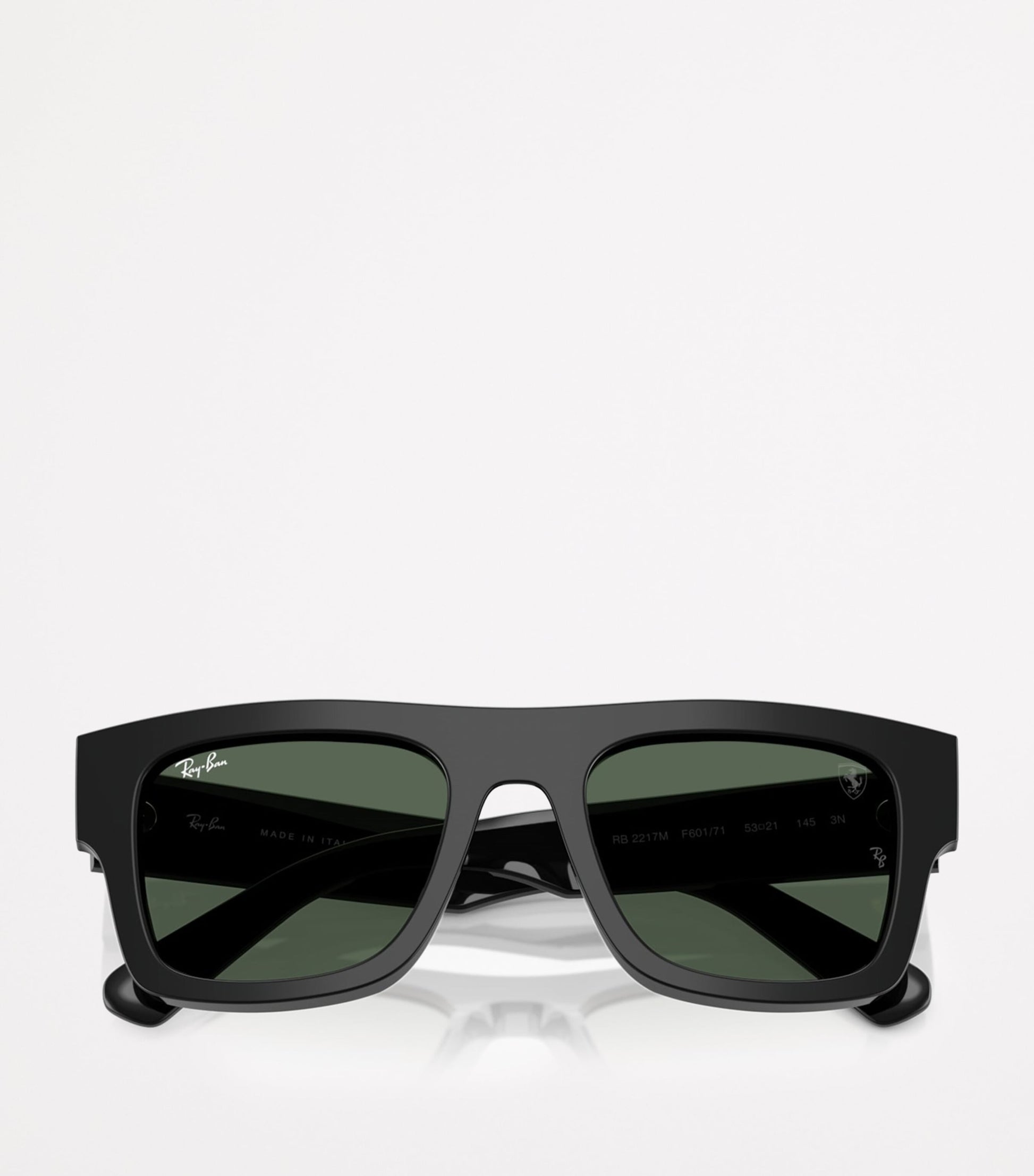 Ray-Ban Black x Scuderia Ferrari RB2217M Square Sunglasses