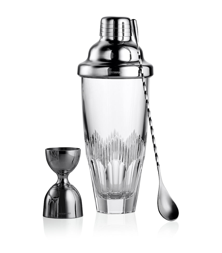 Waterford Mixology Cocktail Shaker, Stirrer and Jigger Set