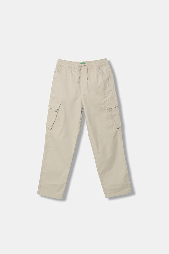 United Colors of Benetton çocuk pamuklu elastan pantolon