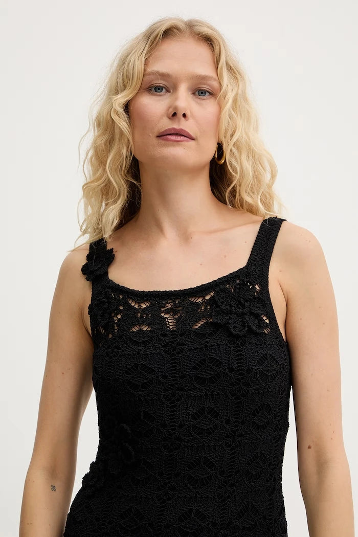 Pinko pamuklu balık model elbise