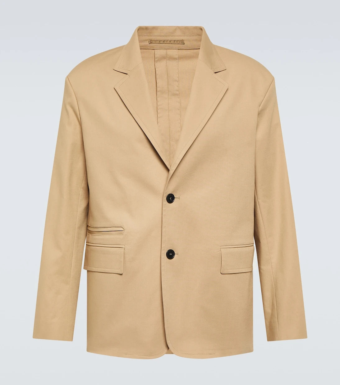 Lanvin - Deconstructed cotton-blend blazer