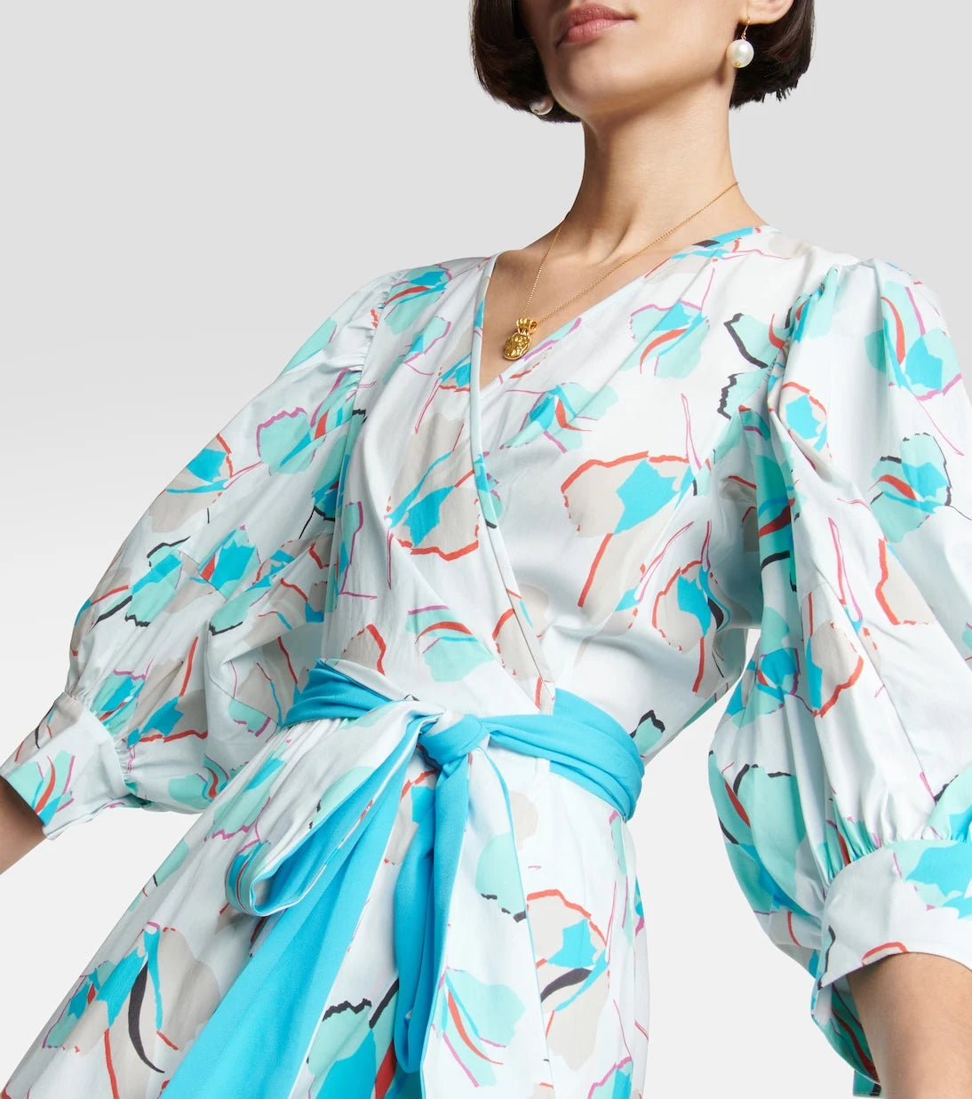 Diane von Furstenberg - Roxanna wrap midi dress