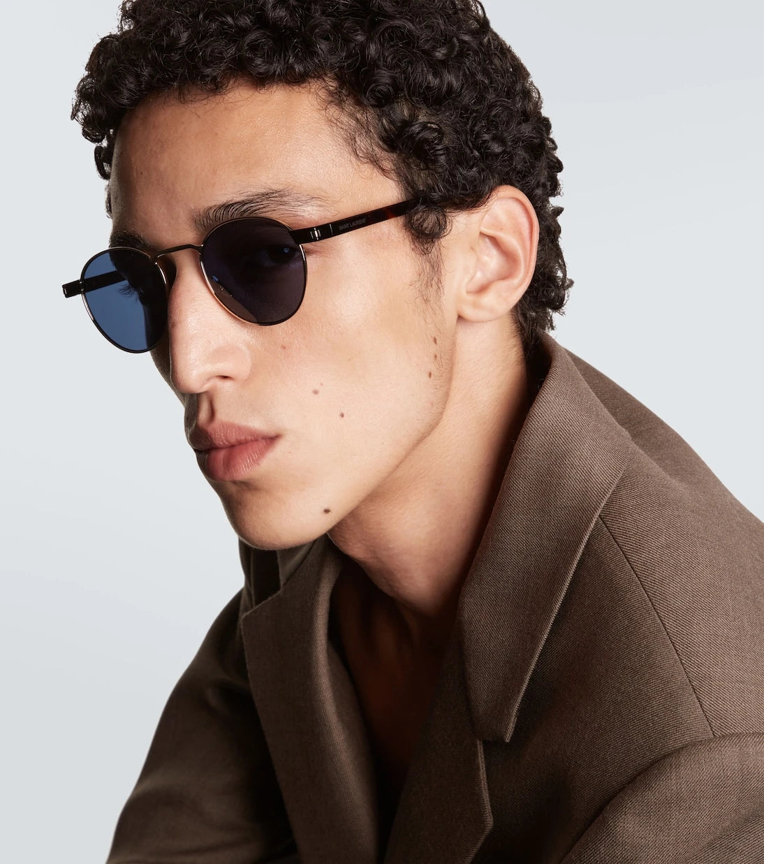 Saint Laurent - Hyper Rimlock aviator sunglasses