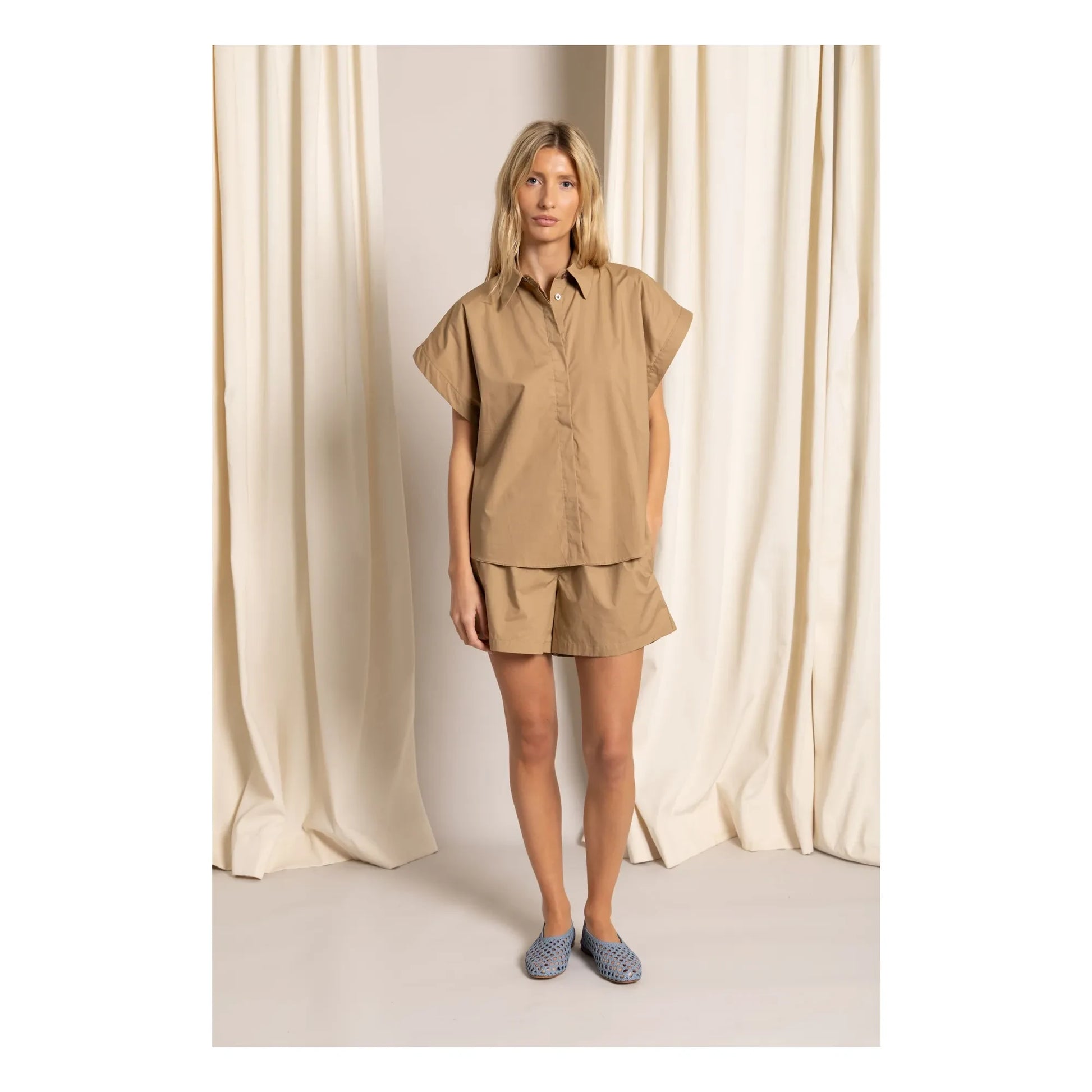 Smallable Woman - Sora shorts | Frosted brown