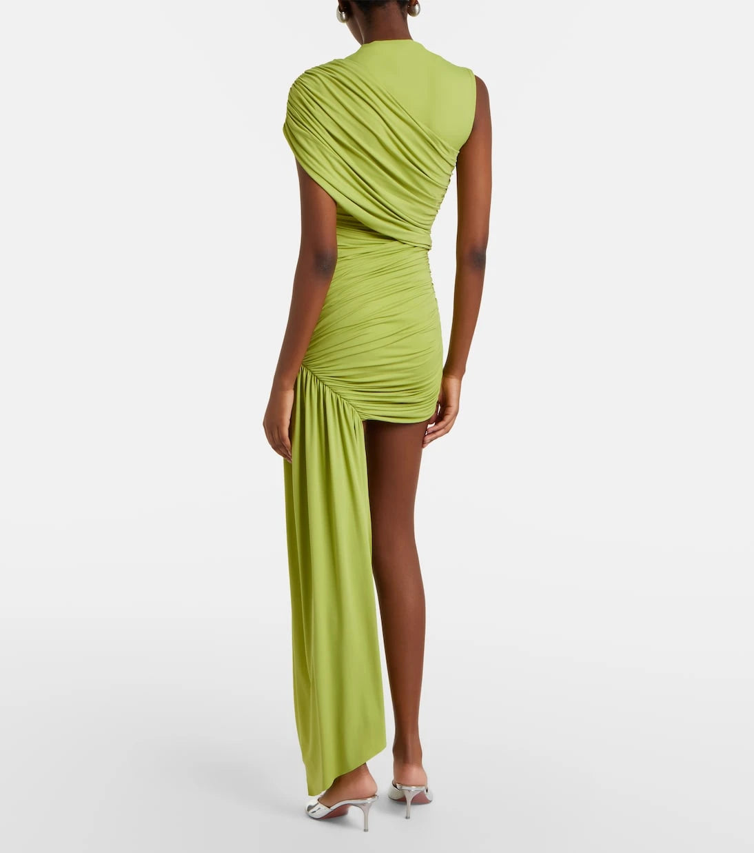 De La Vali - Ravenna draped jersey minidress
