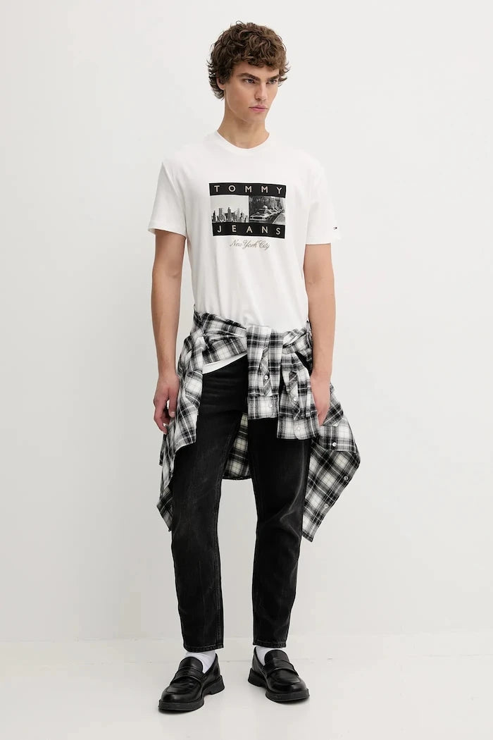 Памучна тениска Tommy Jeans