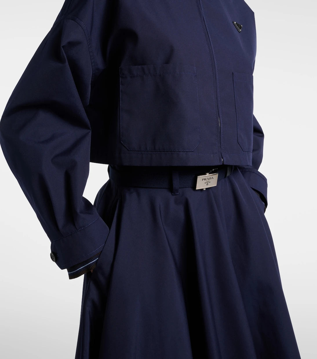 Prada - Poplin blouson jacket