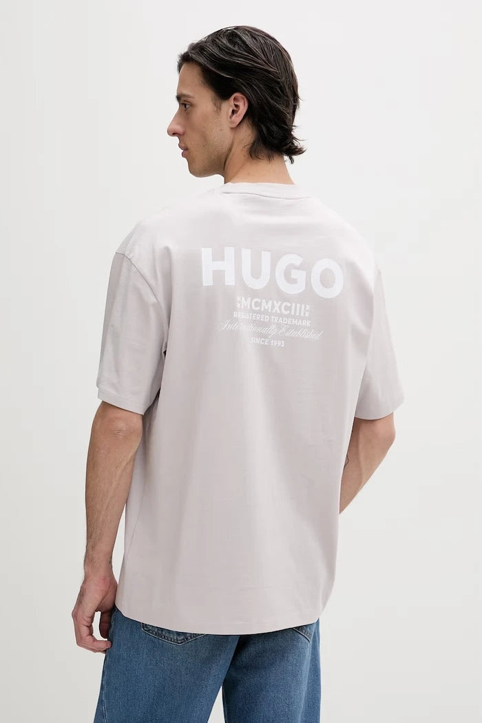 HUGO Blue тениска мъжка от памук Nalono