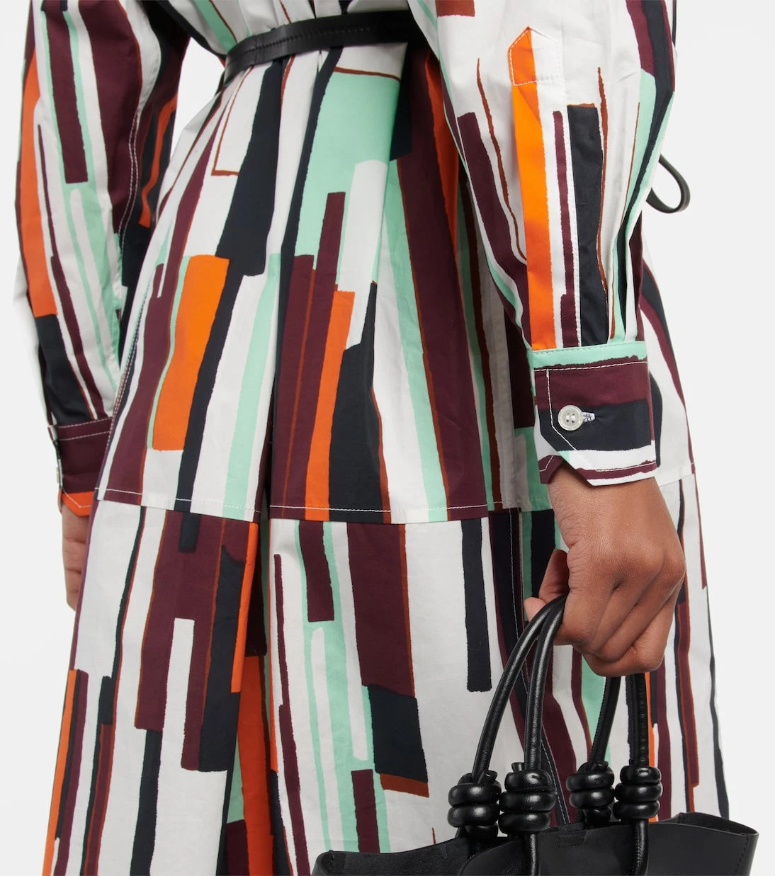Plan C - Printed shirt dress