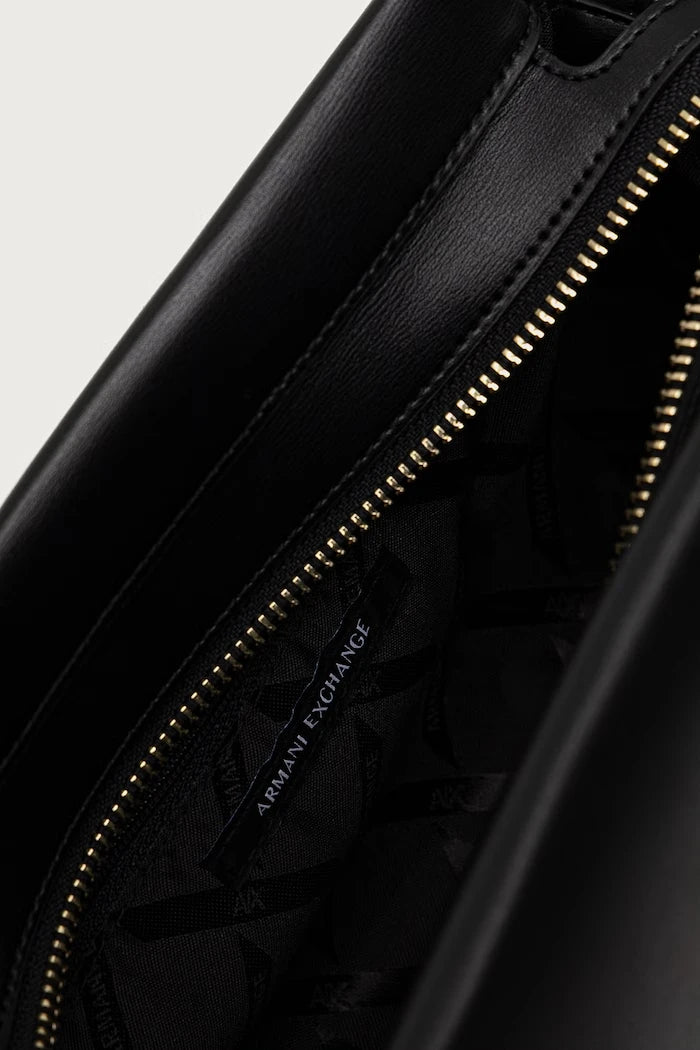 Armani Exchange kadın suni deri crossbody çanta