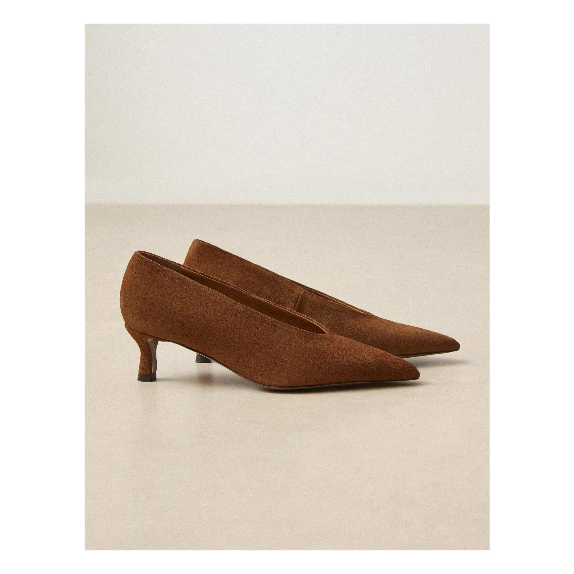 Rivecour - Court shoes n°413 Sweden | Cognac