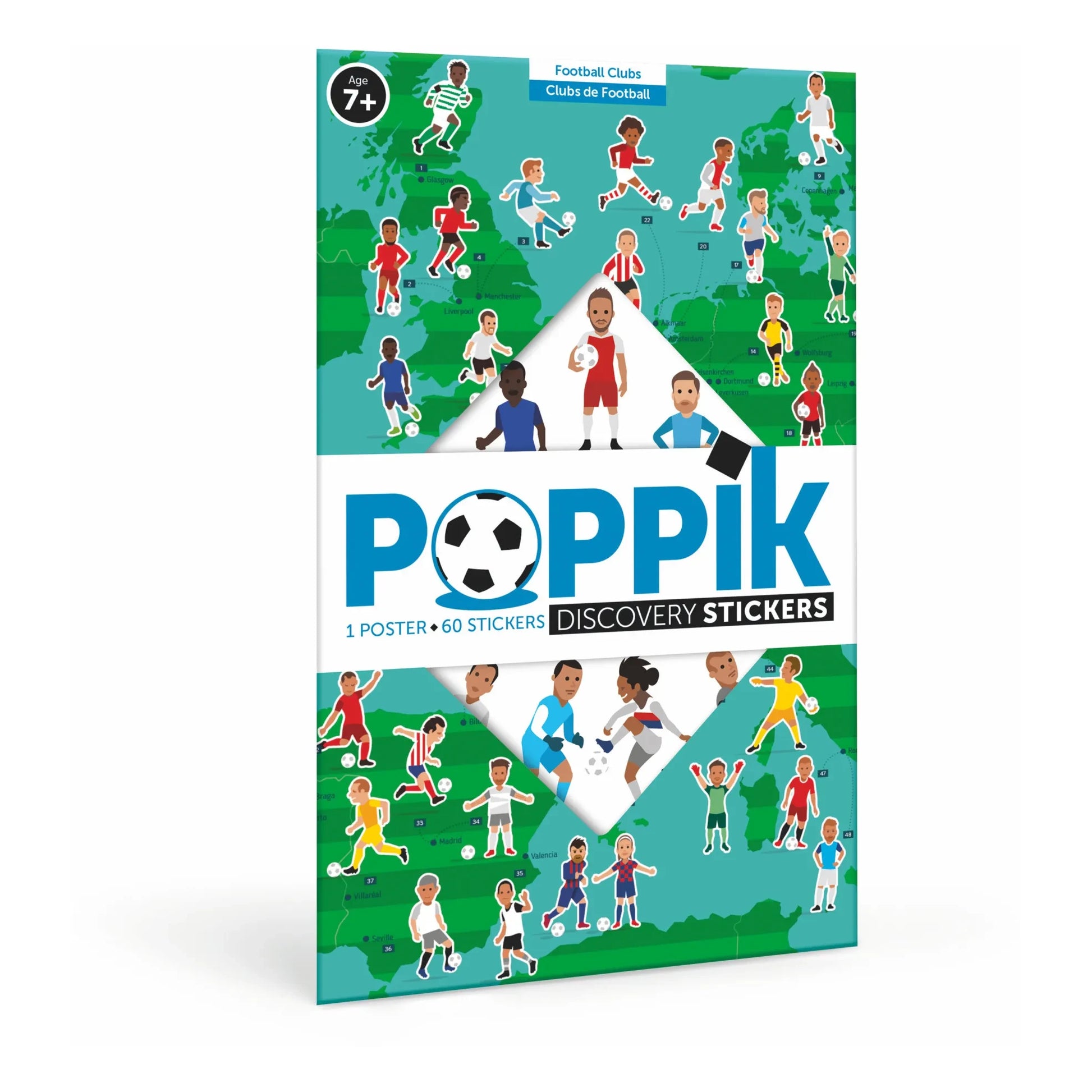 Poppik - Football Sticker Poster