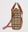 Brown Mini Check Freya Tote Bag