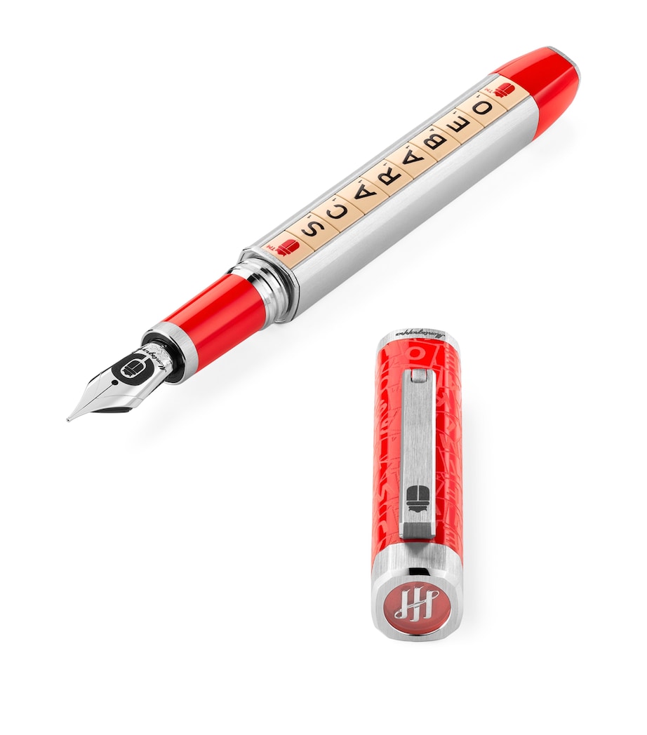 Yellow-Gold Trim Scarabeo Fountain Pen