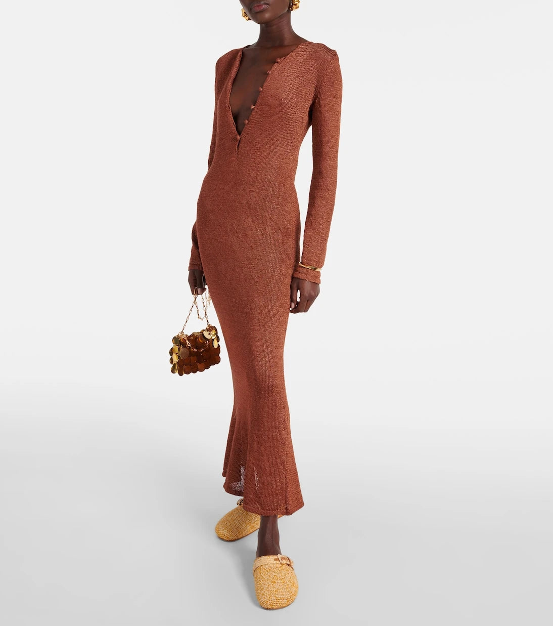 Clergerie - Quinta raffia mules
