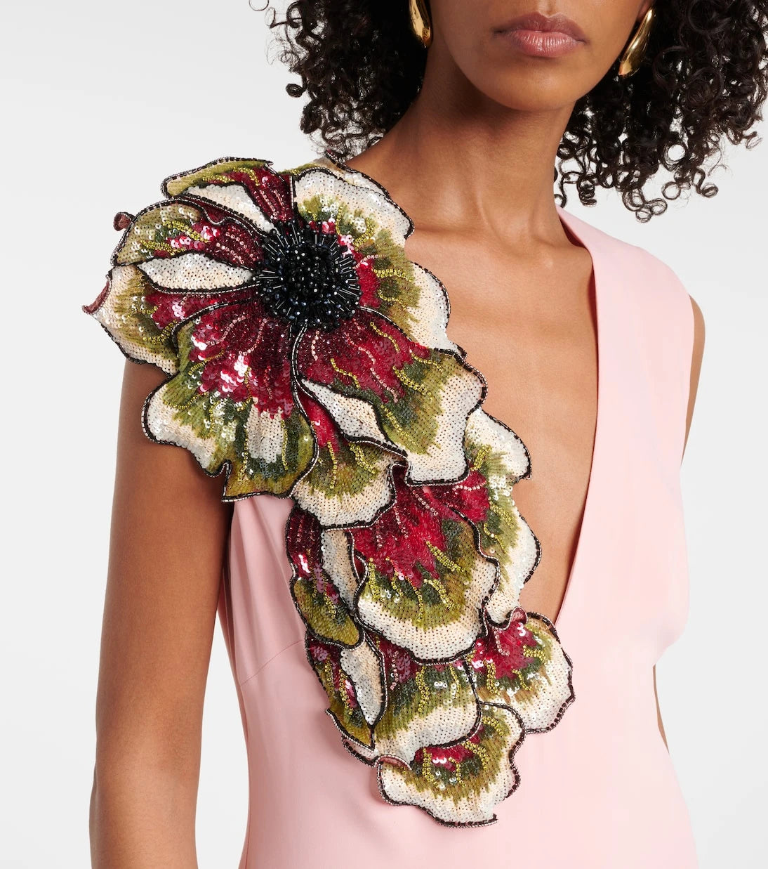 Costarellos - Crêpe gown