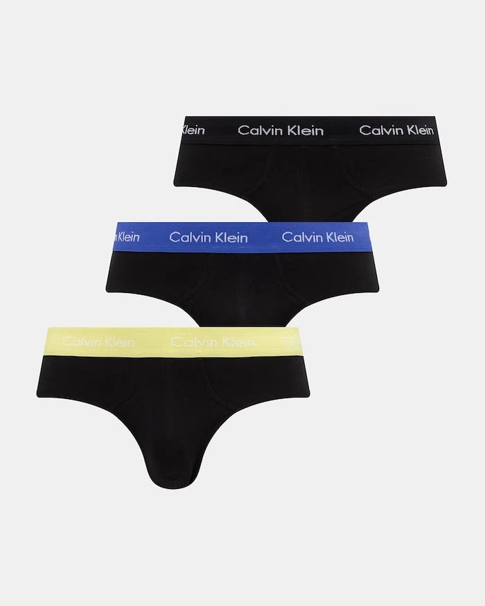 Calvin Klein Underwear Слипове мъжки от памук с еластан 3 броя