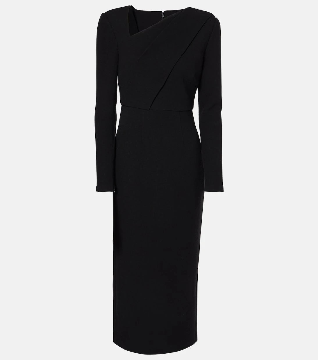 Roland Mouret - Wool crêpe midi dress