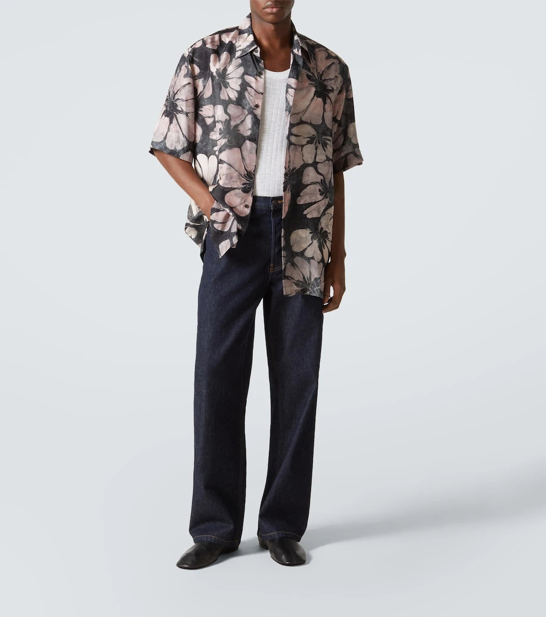 Dries Van Noten - Floral silk shirt
