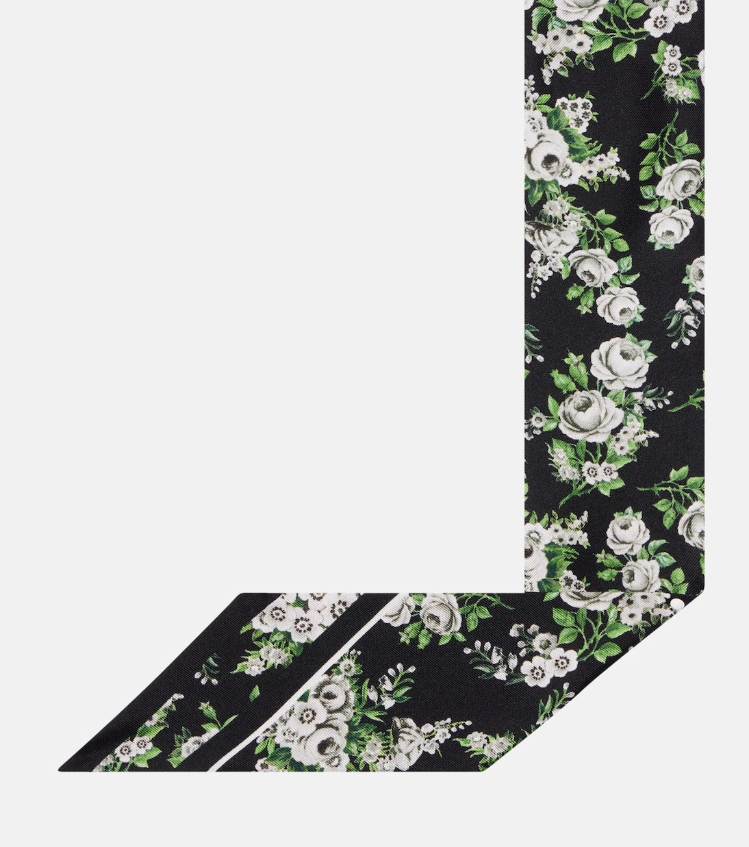 Dolce&Gabbana - Floral silk twill scarf