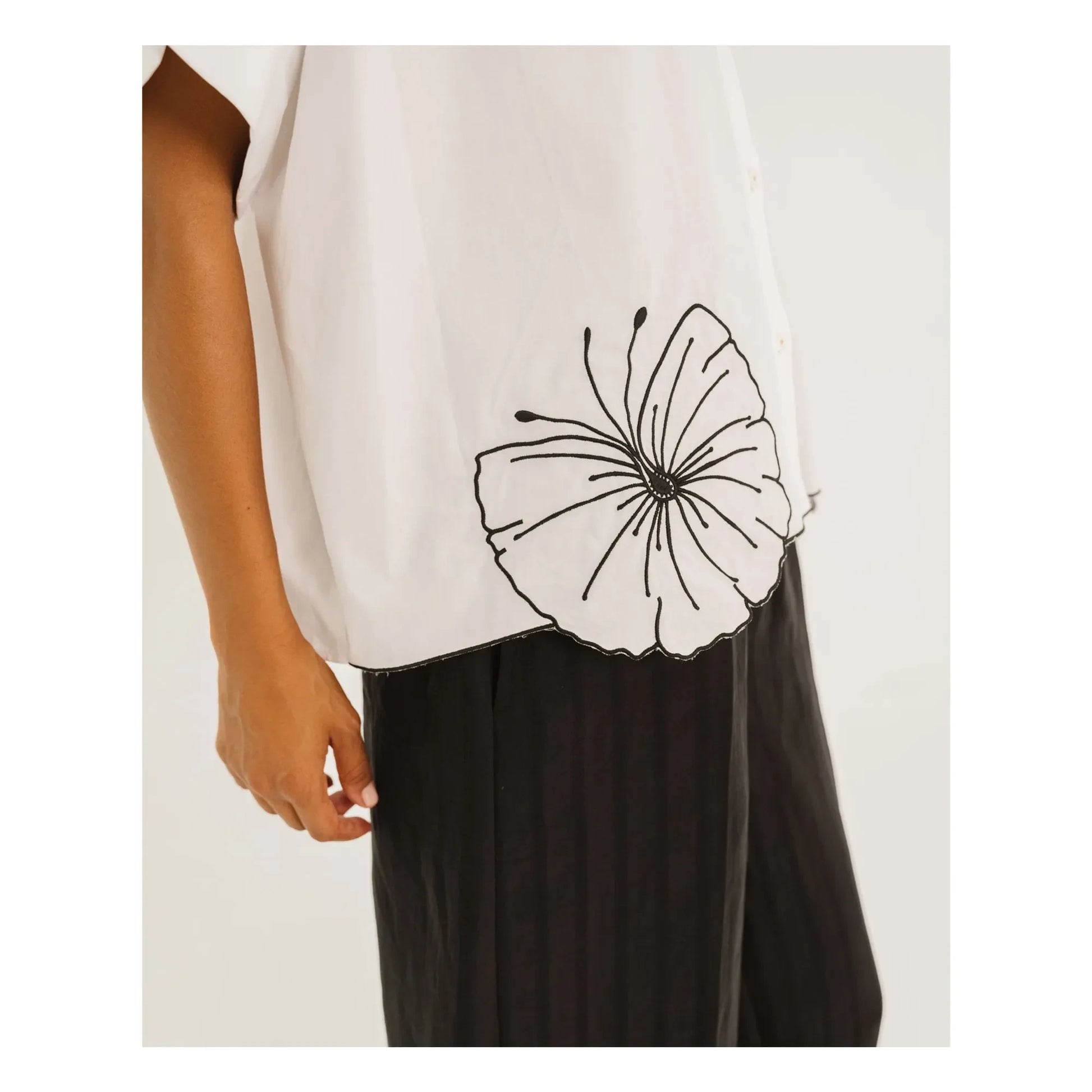 Tinsels - Enza shirt | White