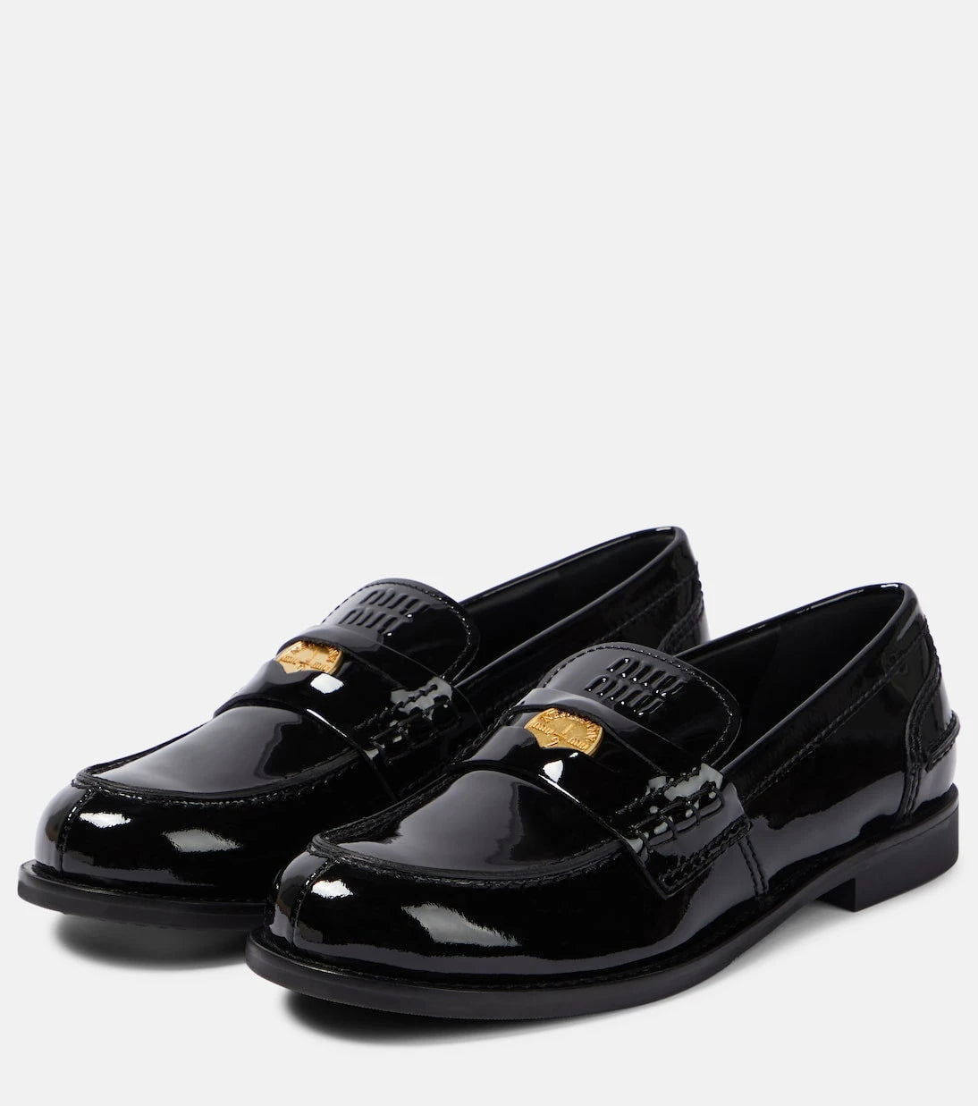 Miu Miu - Patent leather loafers