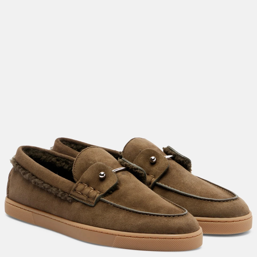 Christian Louboutin - Chambeliboat suede loafers