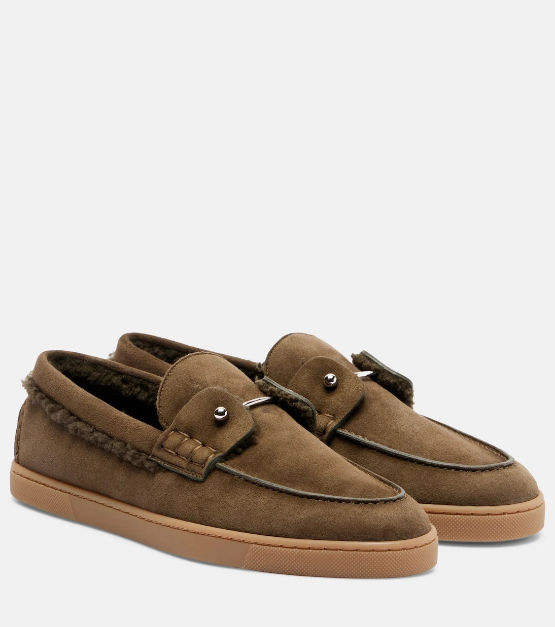 Christian Louboutin - Chambeliboat suede loafers