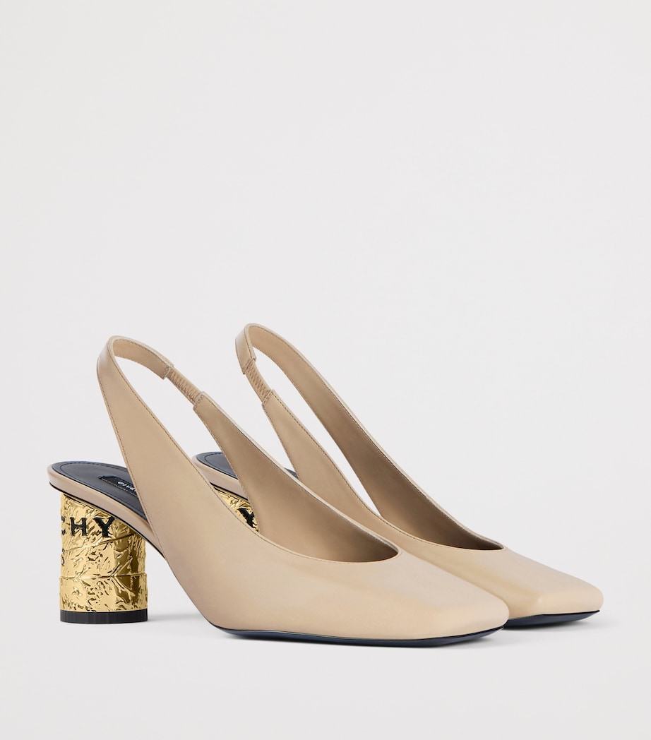 Givenchy Leather Tape Slingback Pumps 65