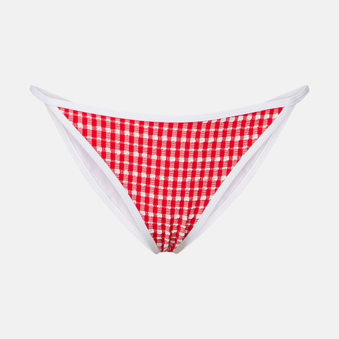 Jade Swim - Bare Minimum gingham bikini bottoms