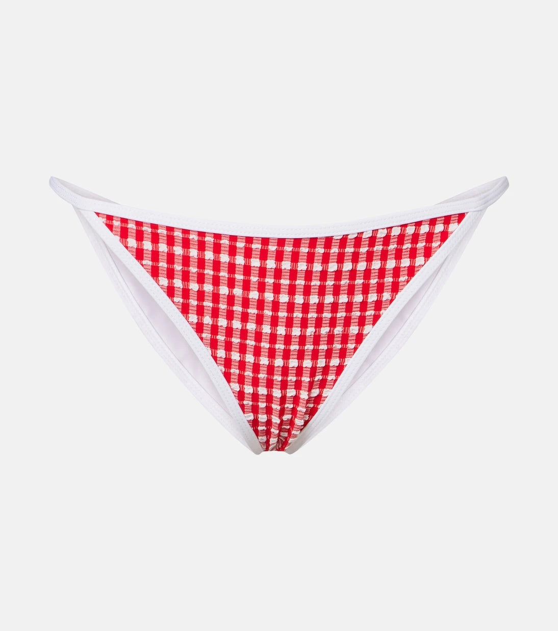 Jade Swim - Bare Minimum gingham bikini bottoms