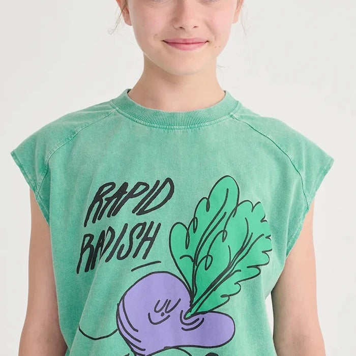 Детска памучна тениска Bobo Choses Rapid Radish