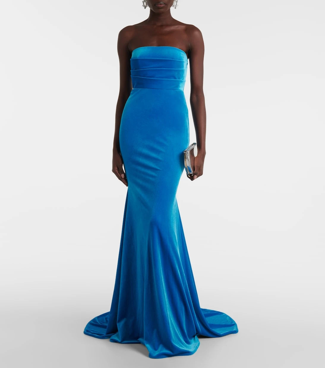 Alex Perry - Draped velvet gown