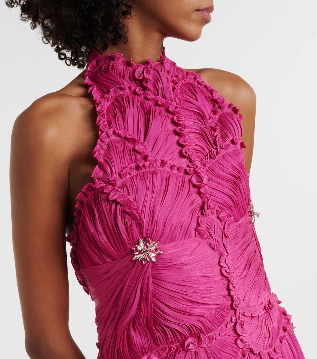 Costarellos - Attina halterneck gown