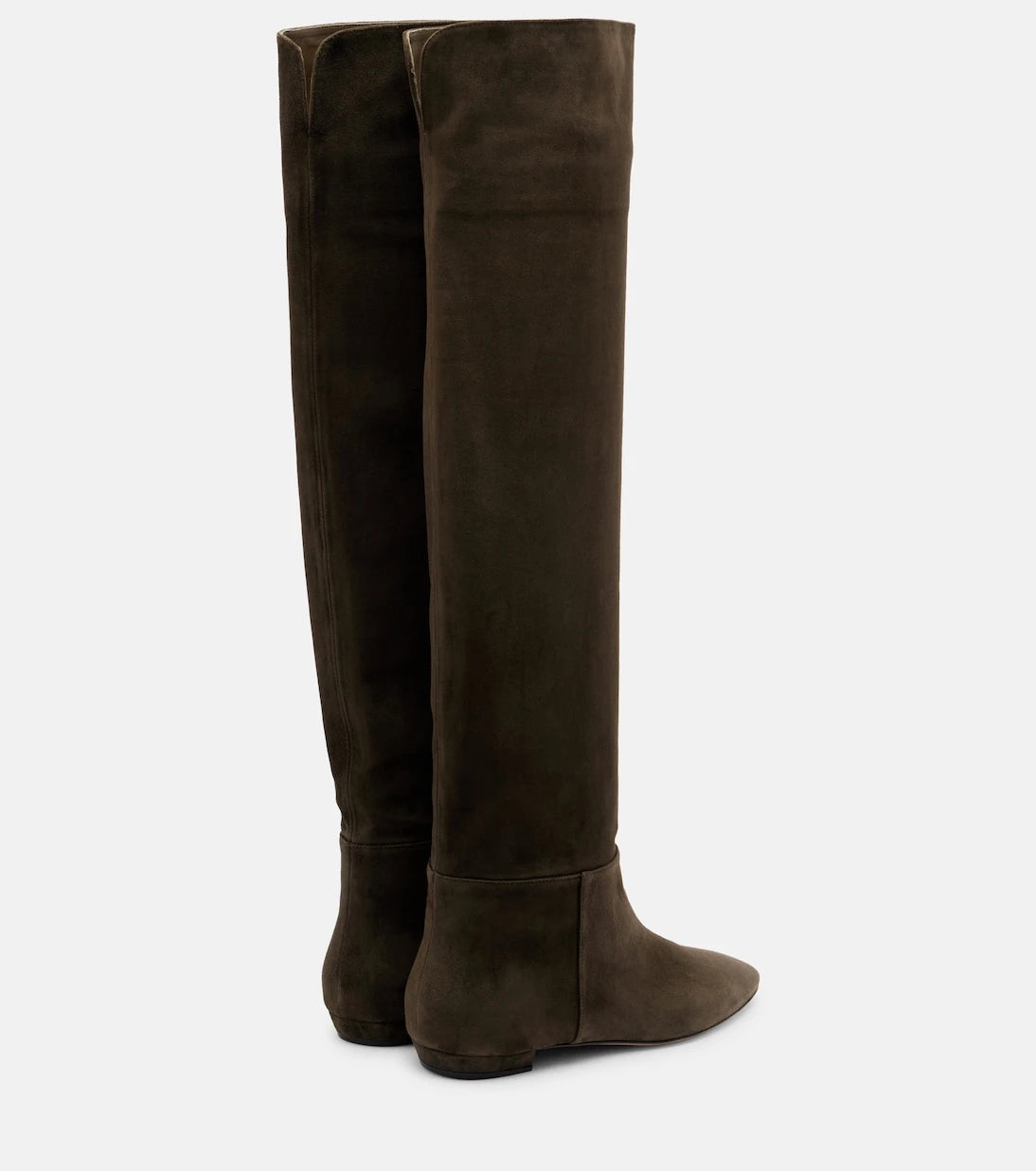 Gianvito Rossi - Suede knee-high boots