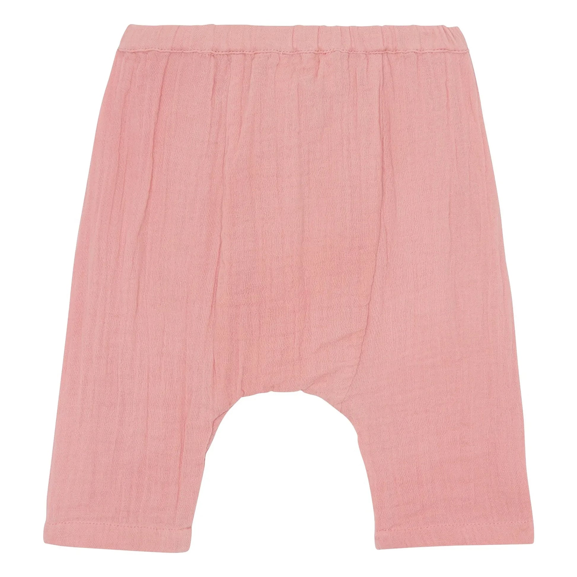 Bonton - Laos Cotton Gauze Capsule Pants 25 years | Pink