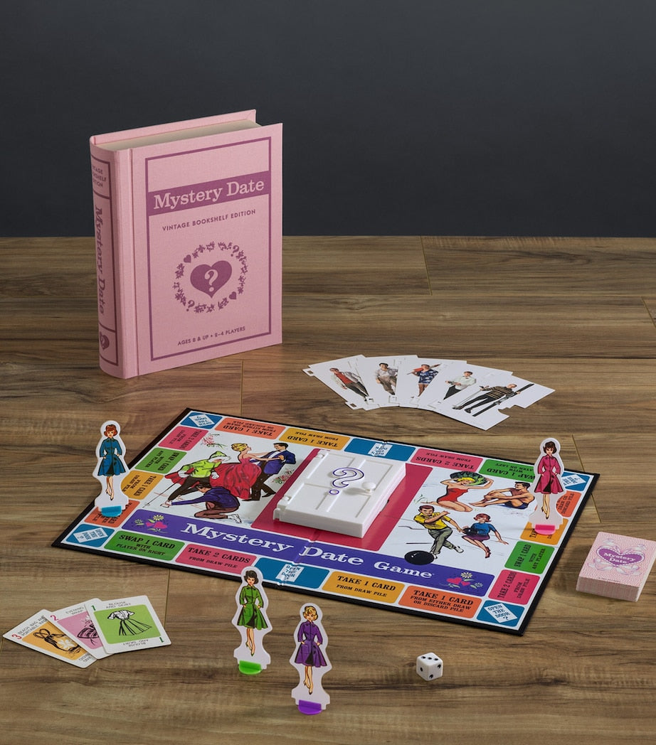 VINTAGE BOOKSHELF Mystery Date Board Game