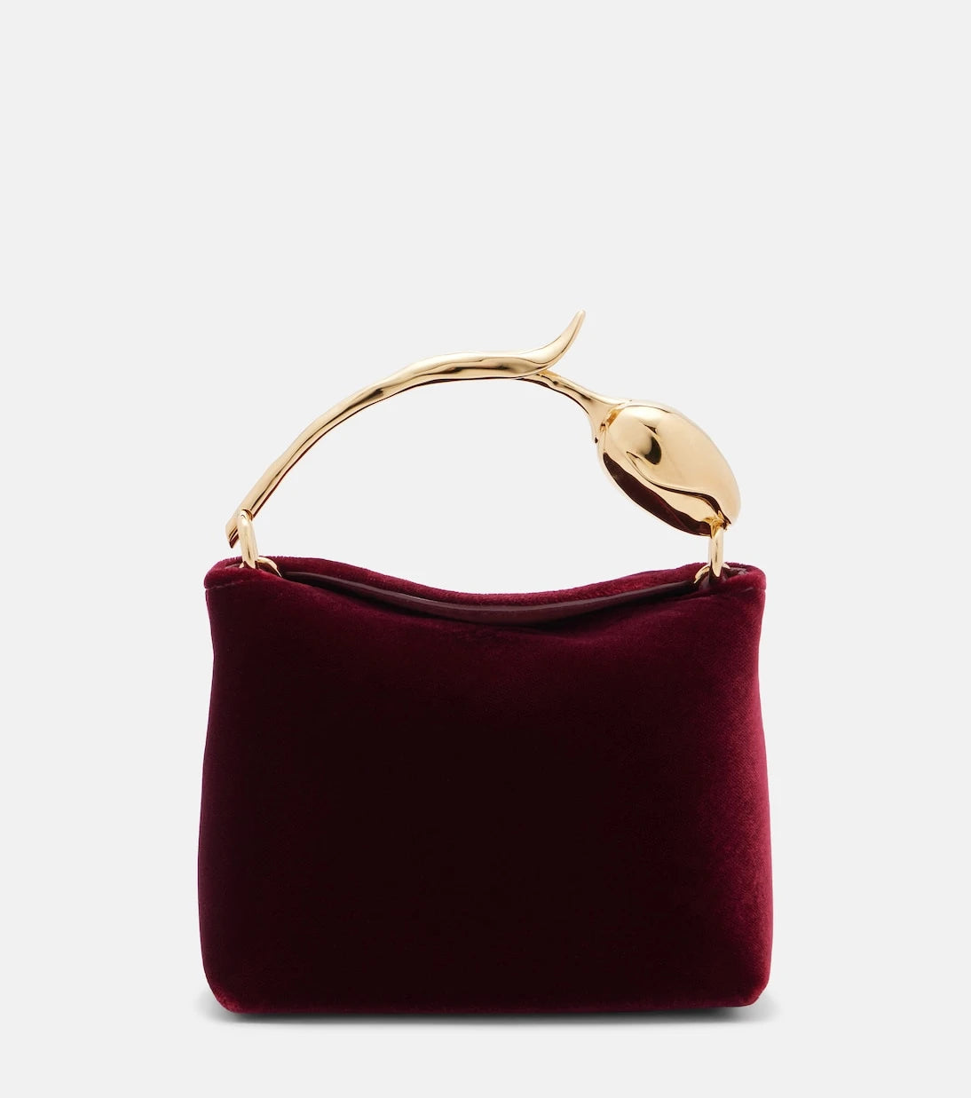 Erdem - Bloom Micro velvet top-handle bag