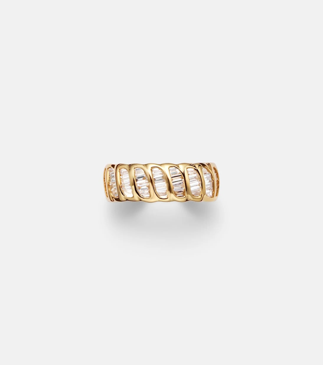 Anita Ko - Zoe 18kt gold ear cuff with diamonds