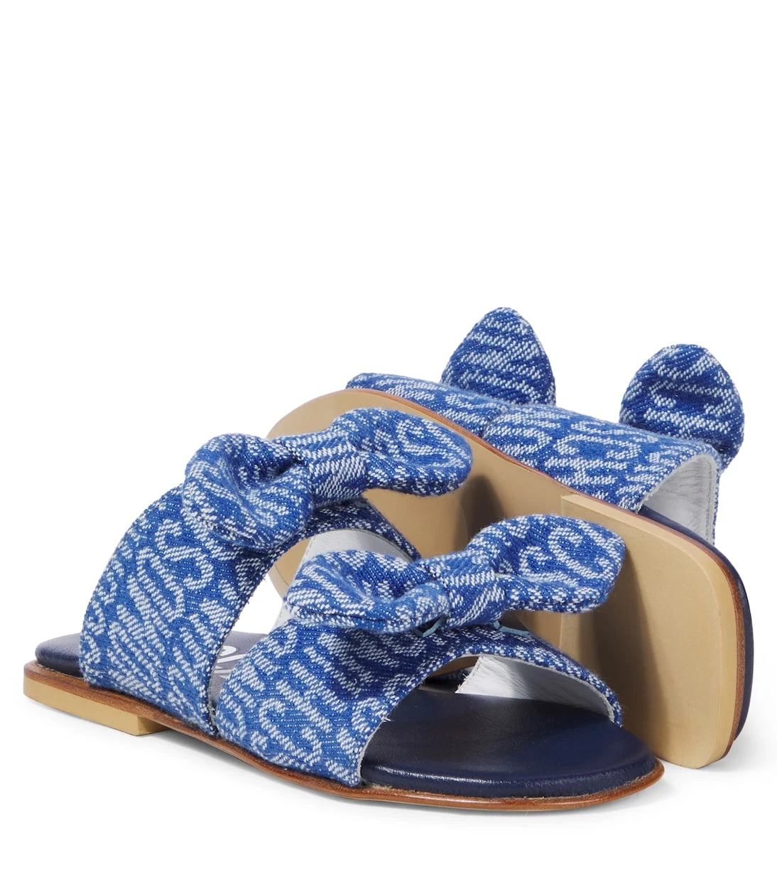 Moschino Kids - Denim sandals