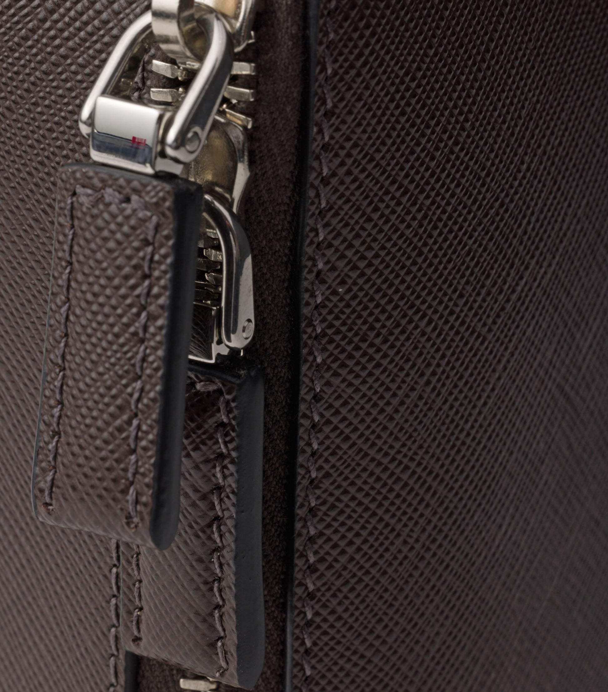 Prada Saffiano Leather Brique Cross-Body Bag