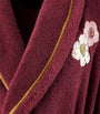 Burgundy Corolles Bathrobe