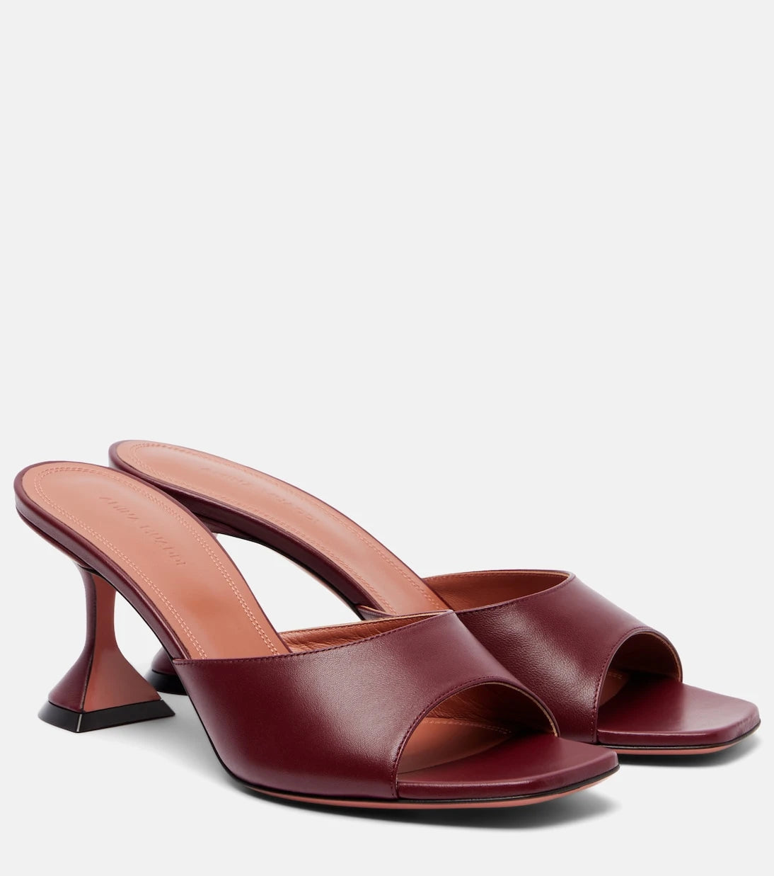 Amina Muaddi - Lupita 70 leather mules