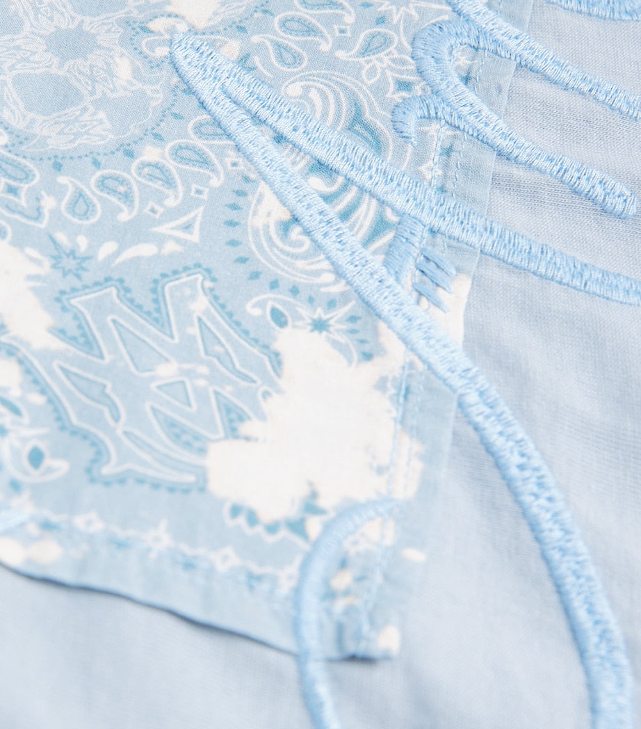 Cotton Bandana Patch T-Shirt