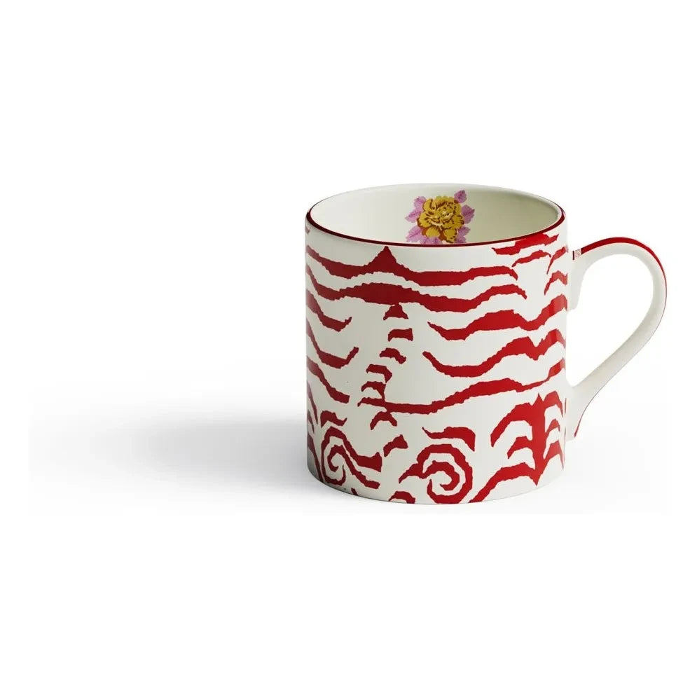 Lisa Corti - Indian Tiger mug | Red