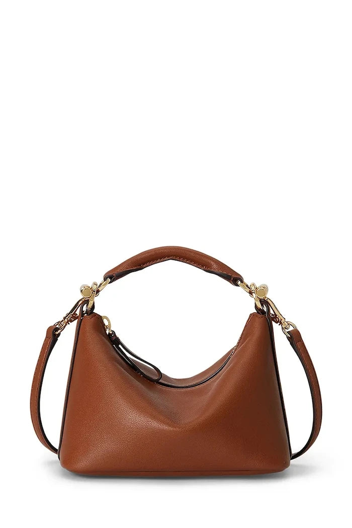 Lauren Ralph Lauren kadın deri crossbody çanta