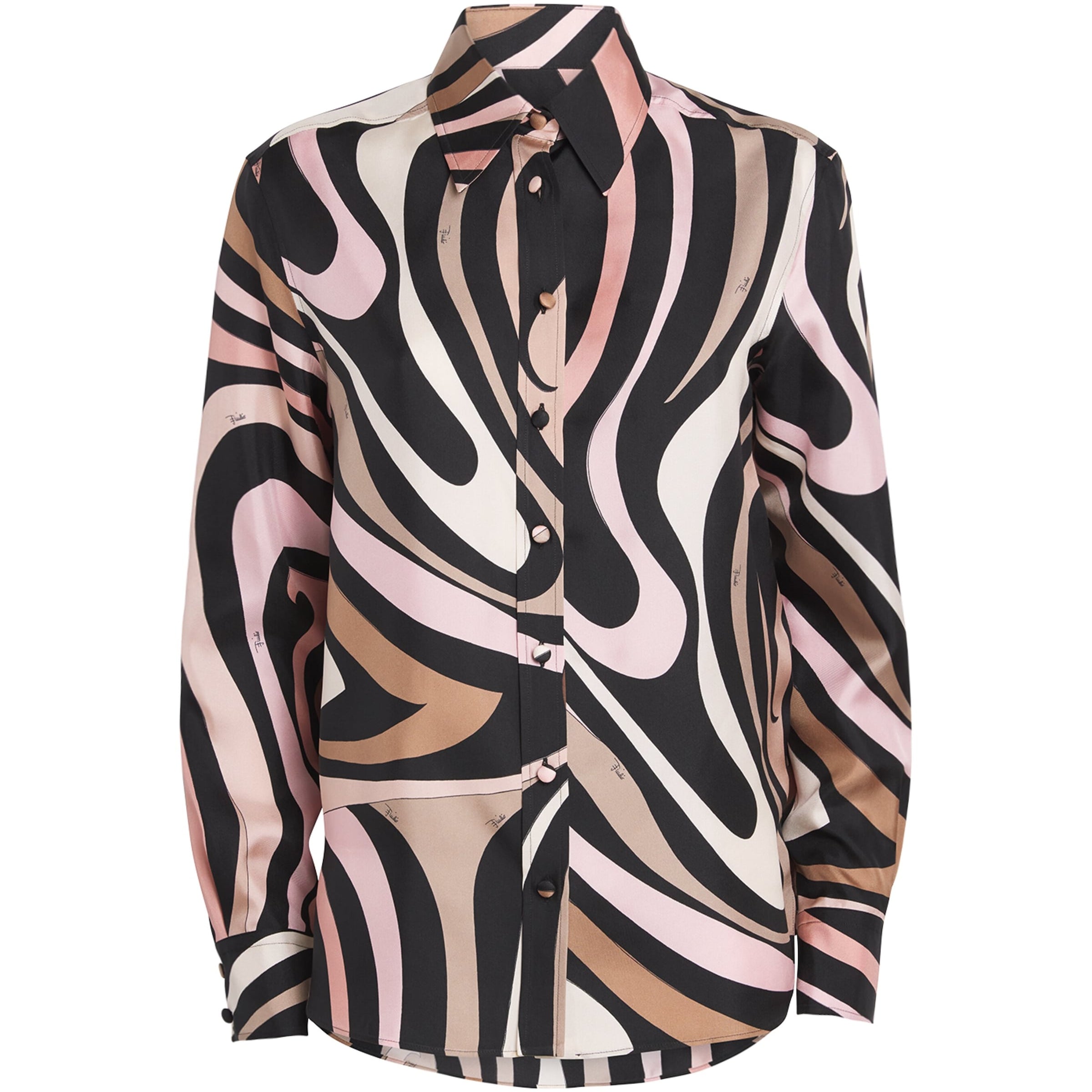 Multi Silk Printed Blouse