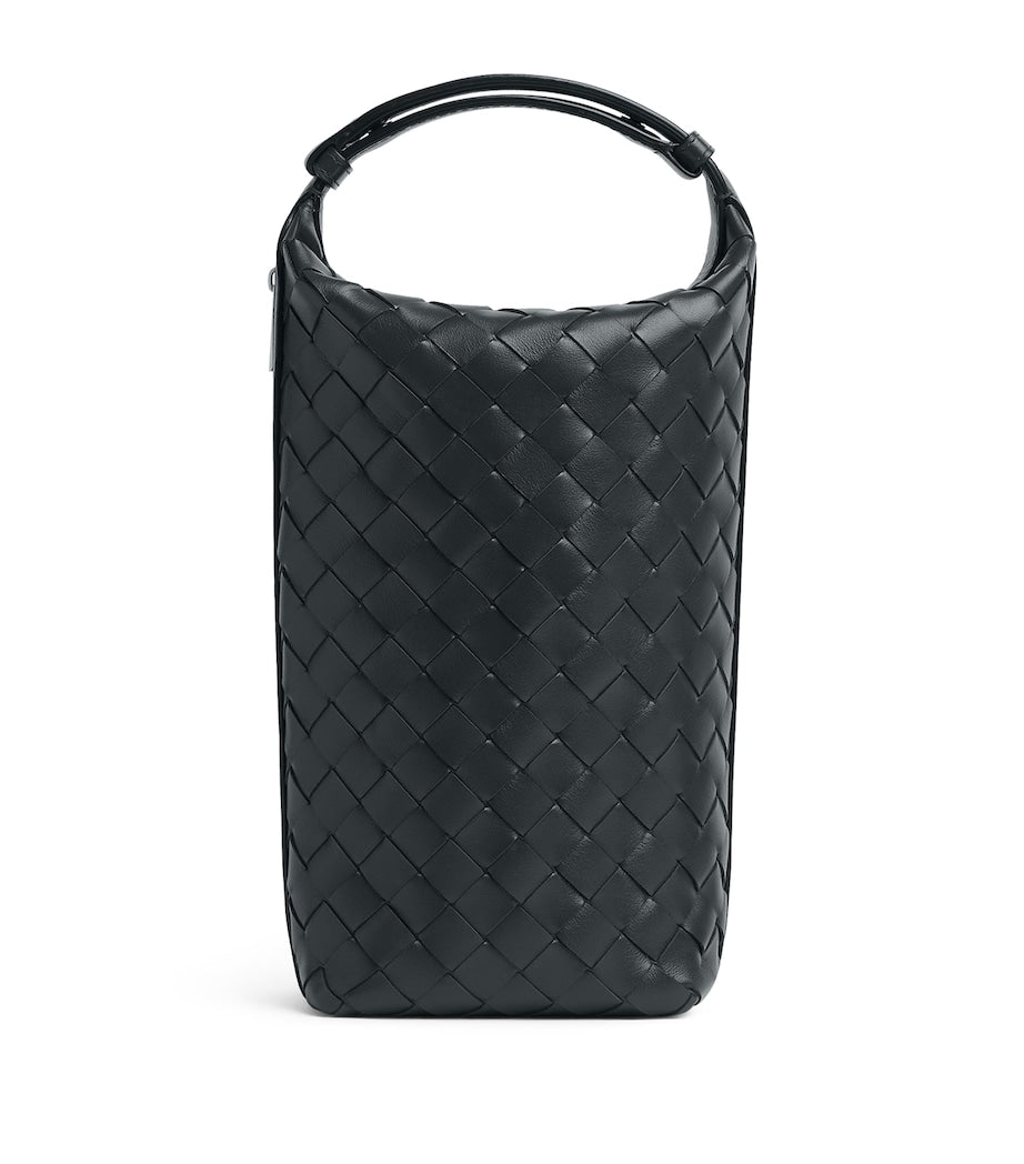 Leather Intrecciato Wallace Pouch